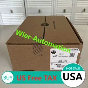 Versiegelt Allen Bradley 2711P-RP8D PanelView Plus Logikmodul. Pkg neu US Free Tax - Bild 1 von 4