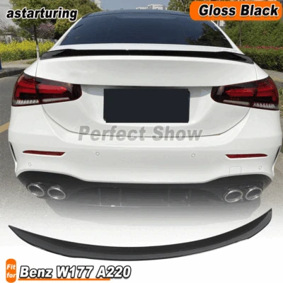 For Mercedes-Benz A Class W177 A220 V177 A35 2019-2022 Rear Trunk Spoiler Wing  - Image 1 of 4