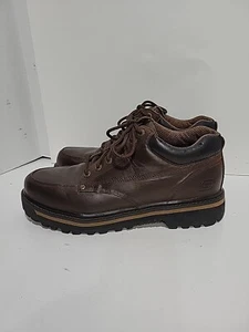 SKECHERS 4470 BROWN LEATHER WORK, HIKING MENS 12 SHOES - Picture 1 of 5