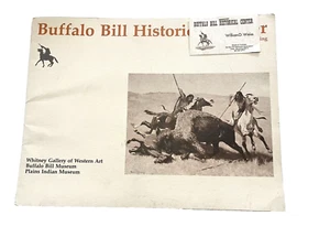 Brochure centro storico Buffalo Bill Whitney Gallery arte occidentale pianure indiani - Foto 1 di 13