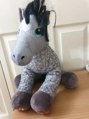 Build A Bear Hearts And Horses Dapple Grey Pony Great Condition - Image 1 of 3