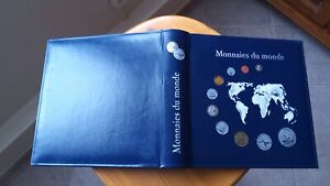 Album NUMIS World Collection avec 5 feuilles panachées pour 143 monnaies