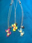 Set Of Three Claire  s Cactus Bff Best Friend Necklaces