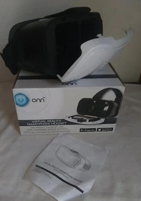 Virtual Reality Headset for Samsung, iPhone & others up to 6" Screen ONN NEW - Image 1 of 4