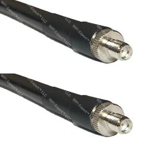 RFC400 SMA FEMALE to SMA FEMALE Coaxial RF Cable USA-Ship Lot - Picture 1 of 1