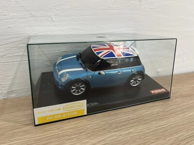 OLD VERY‼ Very Rare Kyosho MINI-Z Racer Body MINI COOPER S Metallic BLUE F/S - Image 1 of 4