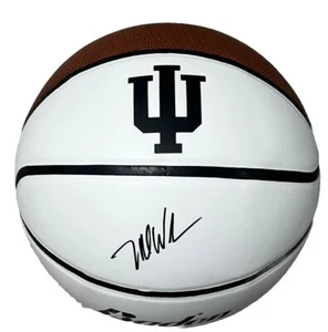 Mike Woodson signed (Indiana Hoosiers) Logo F/S basketball BECKETT BP89880 - Bild 1 von 2
