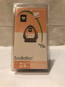 Cricut Schriftpatrone ZooBalloo - Brandneu Versiegelt - Bild 1 von 8