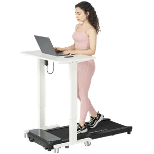 Walking Pad Treadmill, Under Desk, 2.5HP, LED Display, Remote, for Home & Office - Picture 1 of 48
