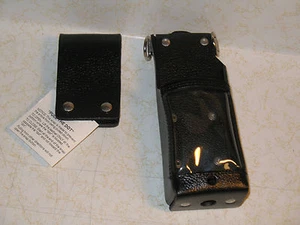 Nueva funda de cuero para Tait Orca 3000 II con lazo giratorio para cinturón TAIT2-3ADD - Imagen 1 de 3