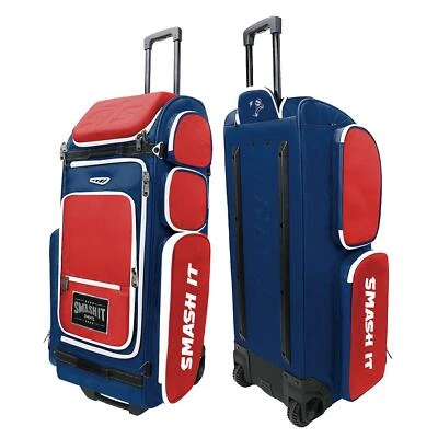 2025 Smash Ops Guerrilla V4 Roller Bag - Red/Navy - Image 1 of 4