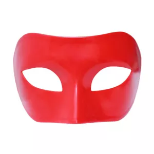 Red Venetian Masquerade Mask ~ MARDI GRAS, WEDDING, PROM DANCE, COSTUME PARTY - Picture 1 of 3