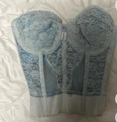 blue corset size 32B cup - Image 1 of 4