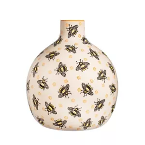 Sass & Belle Yellow Bee Flower Vase Ceramic Planter Pot Indoor Garden Home Decor - Picture 1 of 4