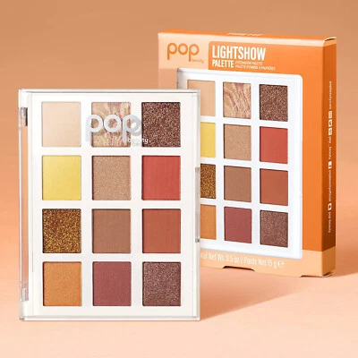Pop Beauty Lightshow Palette in Fire Fit Eyeshadow Makeup NEW Sealed Free Ship - Image 1 of 3