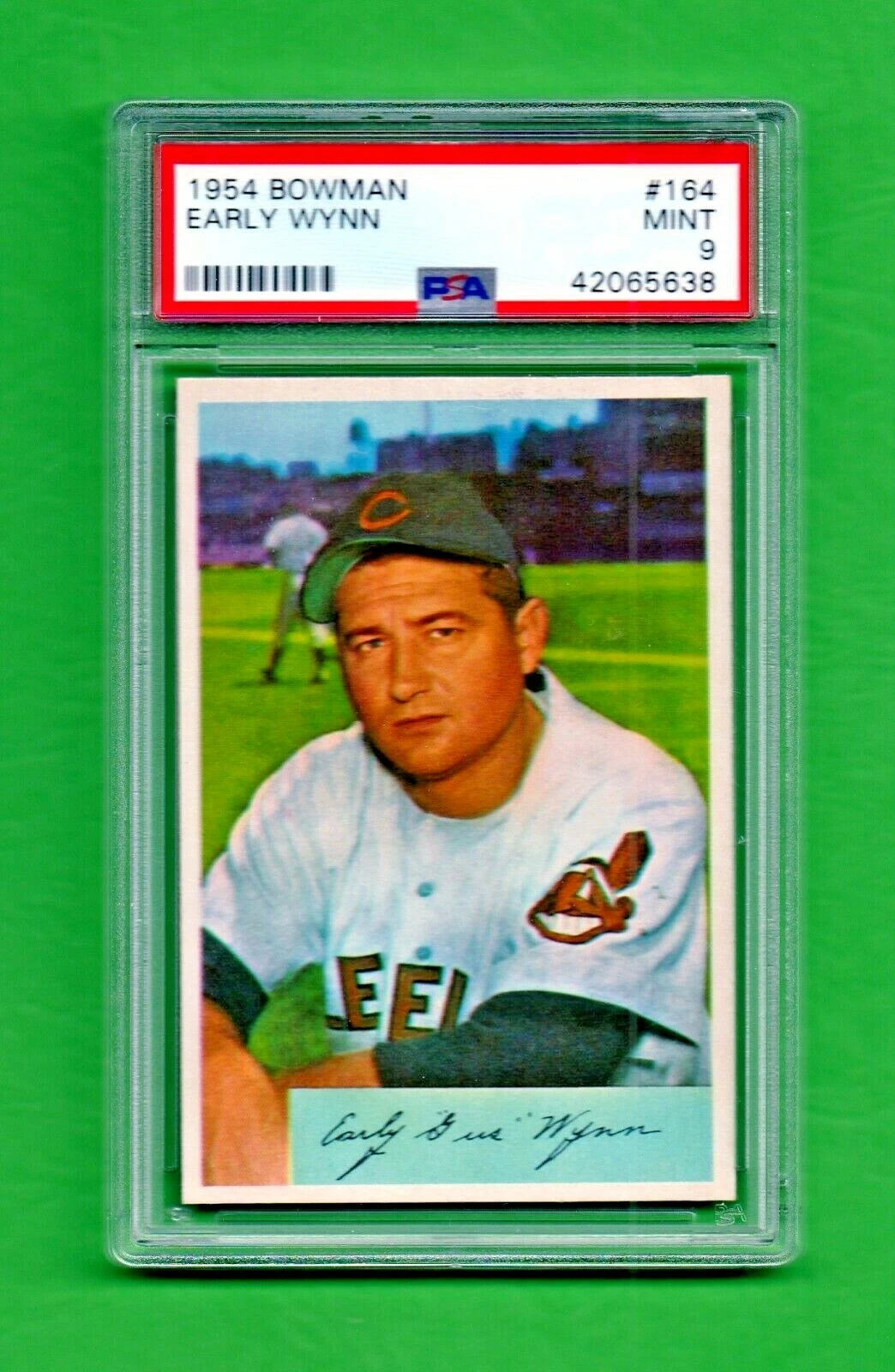 1954 Bowman Early Wynn #164 PSA 9 MINT LOW POP 16 No PSA 10’s Free Shipping