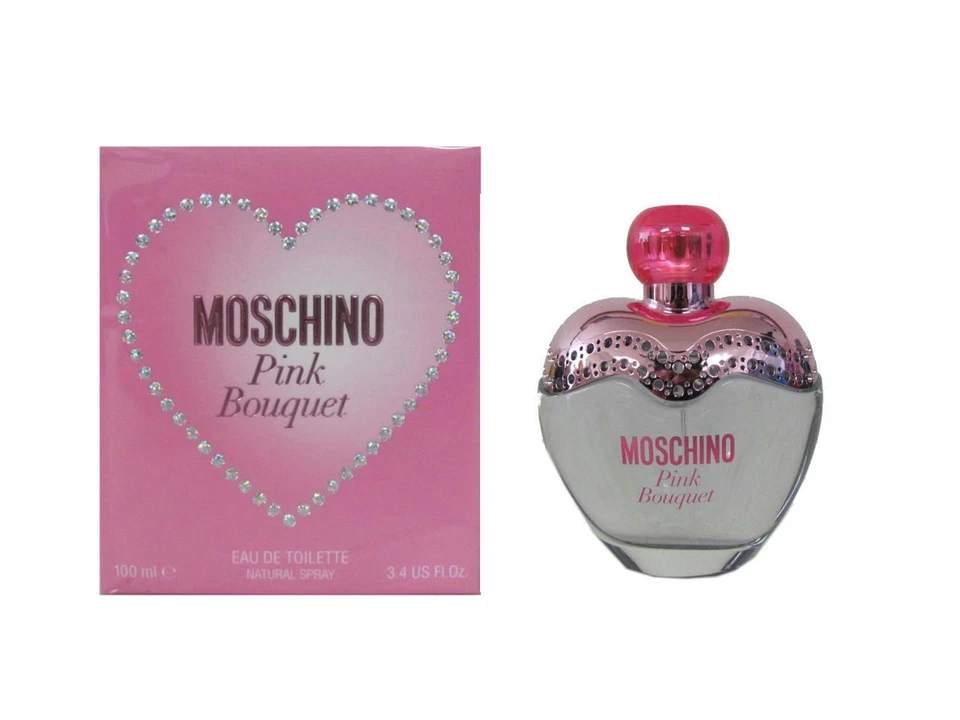 Moschino Pink Bouquet 3,4 OZ eau de toilette spray para mujer (nuevo en caja) Foto 1 de 1
