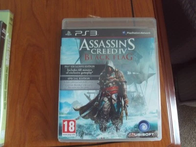 Assassins Creed IV: Black Flag for Playstation 3 (PS3) free p=p - Image 1 of 2