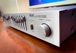 AKAI EA-G40 🌈RaRe🌈 Vintage Stereo Graphic Equalizer - Picture 1 of 5