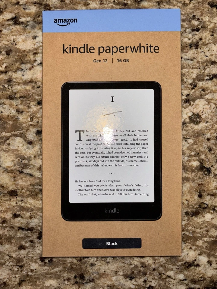 Lector electrónico Amazon Kindle Paperwhite 12.ª generación 16 GB Wi-Fi 7" negro Foto 1 de 2