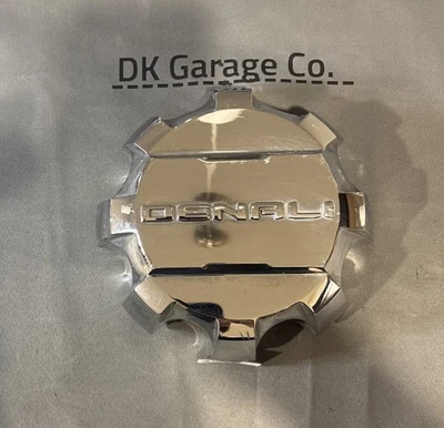 Хромированный центральный колпак 2021-2024 GMC Sierra Denali 2500 3500 HD 84307952 от оригинального производителя - Изображение 1 из 4