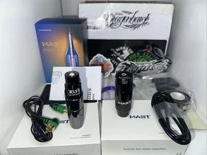 Mast Tour Rotary Tattoo Machine Kit with Power Supply & Cartridges - Picture 1 of 22