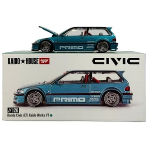 Kaido House 126 Honda Civic EF Kaido Works V1 JDM Import Car 1:64 KHMG126 - Picture 1 of 3