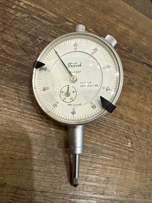TECLOCK AI-921 Machinist Dial Gauge 1.0-0.001” Japan CIB - Image 1 of 2