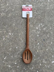 KitchenAid CHERRYWOOD Slotted Spoon RARE Kitchen Aid 2011 #2 - Picture 1 of 9