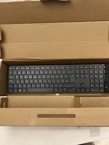 DELL KB3121Wp Wireless Cordless UK Keyboard WITH MOUSE + USB RECEIVER - Picture 1 of 5