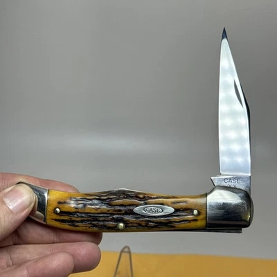 VINTAGE Case Knife 1940-1964 Stag, Folding Hunter 5165SAB Very Nice - Image 1 of 4
