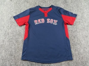 Boston Red Sox Trikot Jugend Jungen Large 14-16 #25 Majestic Cool Base Henley MLB - Bild 1 von 11