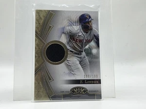 2023 Topps Tier One - Tier One Relics a Francisco Lindor #T1R-FL/199 (MEM) - Imagen 1 de 2