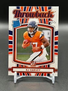 2025 Panini Donruss - Rj Harvey Throwback Rated Rookie #16 (RC) - Bild 1 von 1