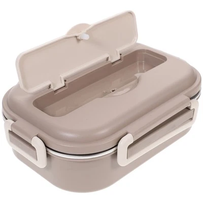 Lunch Box Portapranzo Termico Contenitore Per Alimenti Riutilizzabile - Immagine 1 di 4