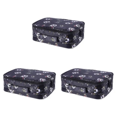  3 Pieces Make Up Bag Make Up Travel Bag Makeup Case Cosmetic Case - Image 1 of 4
