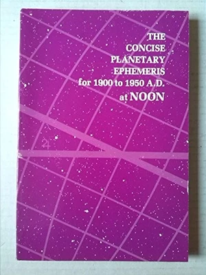 The Concise Planetary Ephemeris for 1900 to 1..., Anon. - Image 1 of 2