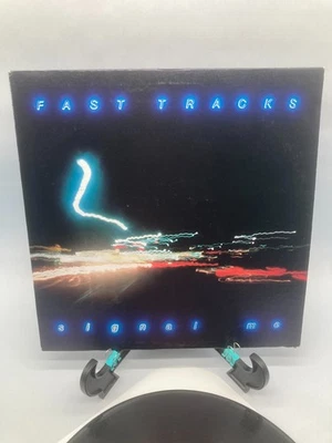 Fast Tracks Signal Me Vintage Vinyl LP 1984 Fine Line Record UE-8184 - Imagem 1 de 4