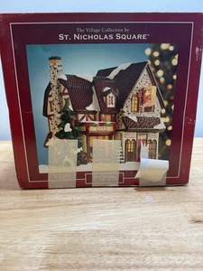 St. Nicholas Square Nicks Tavern Bar 2004 Weihnachtsdorf - funktionstüchtig - Bild 1 von 7