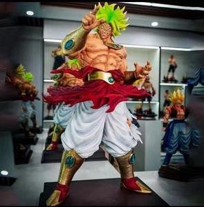Dragon Ball Z Broly Figure Broly Super Saiyan Legendary PVC Action Figures 50cm - Foto 1 di 8