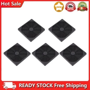 5pcs 80mm PC Computer Case Fan Dust Filter Screen Plastic Dustproof Grills - Afbeelding 1 van 9