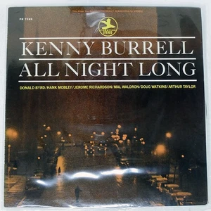 KENNY BURRELL ALL NIGHT LONG PRESTIGE PR7289 US VINYL LP - Bild 1 von 2