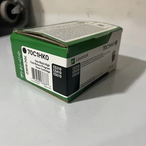 Lexmark 70C1HK0 701HK Black High Yield Toner Cartridge - Picture 1 of 2