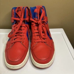 Converse Waffe Leder High Tops Herren Größe 13 rot und blau seltene Colorway " - Bild 1 von 11
