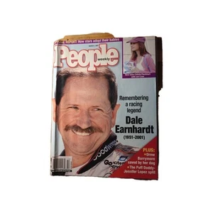 People Magazine Weekly Dale Earnhardt Vintage March 5, 2001 - Picture 1 of 14