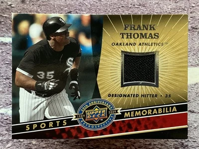 2009 Upper Deck 20th Anniversary Frank Thomas Jersey #MLB-FT - Image 1 of 2