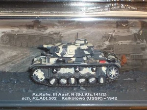 PZR47 ALEMÁN PZ.KPFW. III AUSF N 1:72 IXO TANQUE NUEVO - Imagen 1 de 1