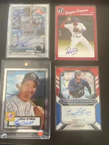 Baseball Lot: O'Oneil, Doncon (rare) /25, Blankenhorn RC RWB, Encaracion auto💥 - Picture 1 of 1