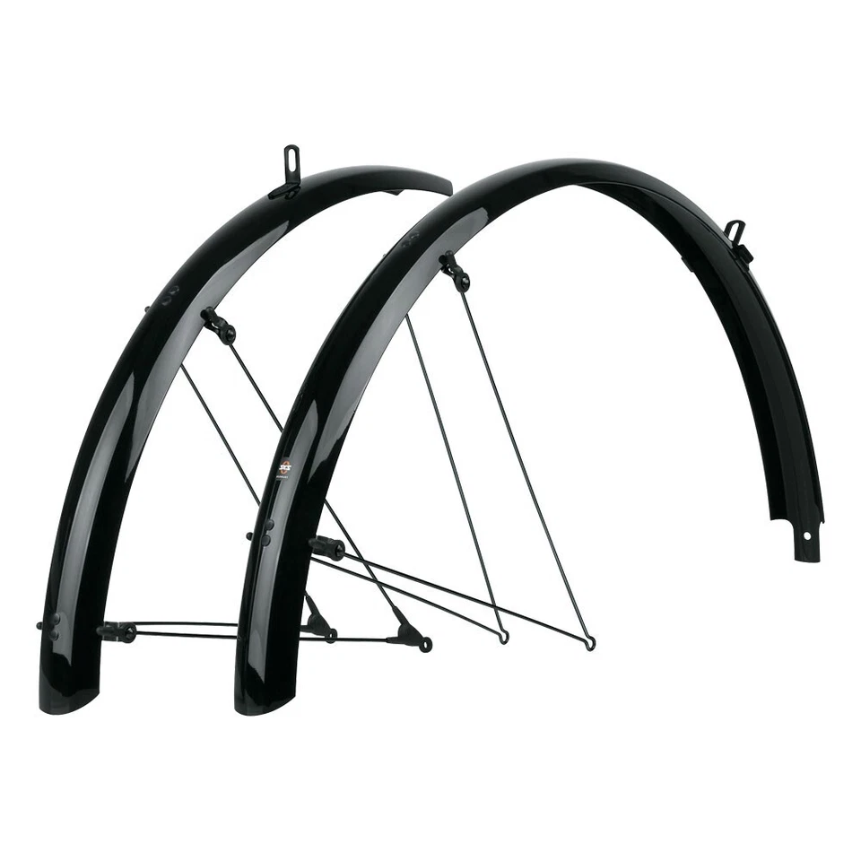 SKS Bluemels Basic Mudguard Set - 28" / 700c - 55mm - Black - Image 1 of 1