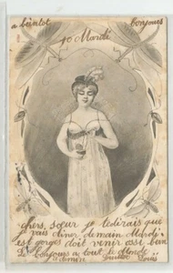 C.P.A / THÈME / NUES / JEUNE FEMME N°11 - Imagen 1 de 1